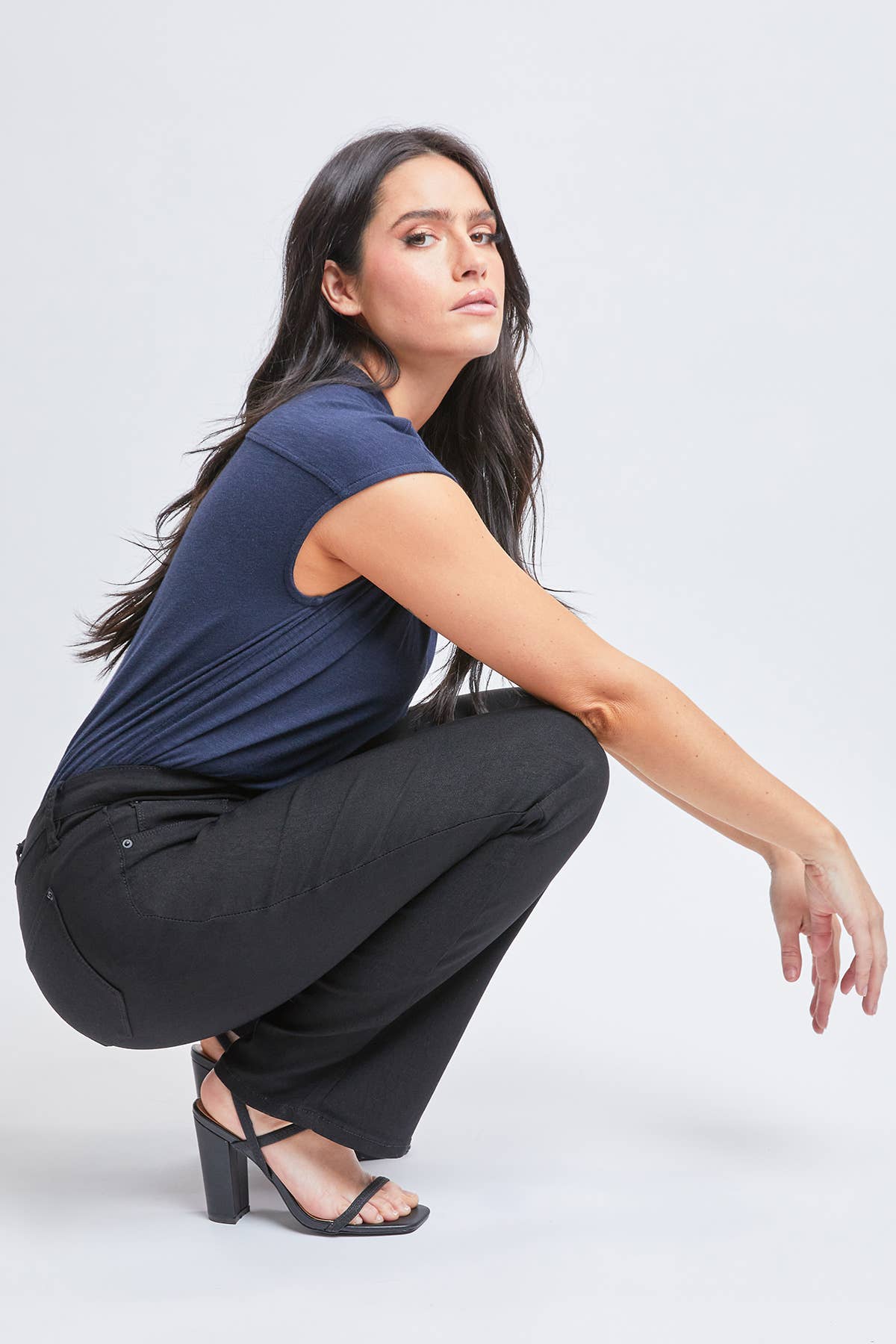 Missy Hyper Stretch Bootcut / Dark Ruby