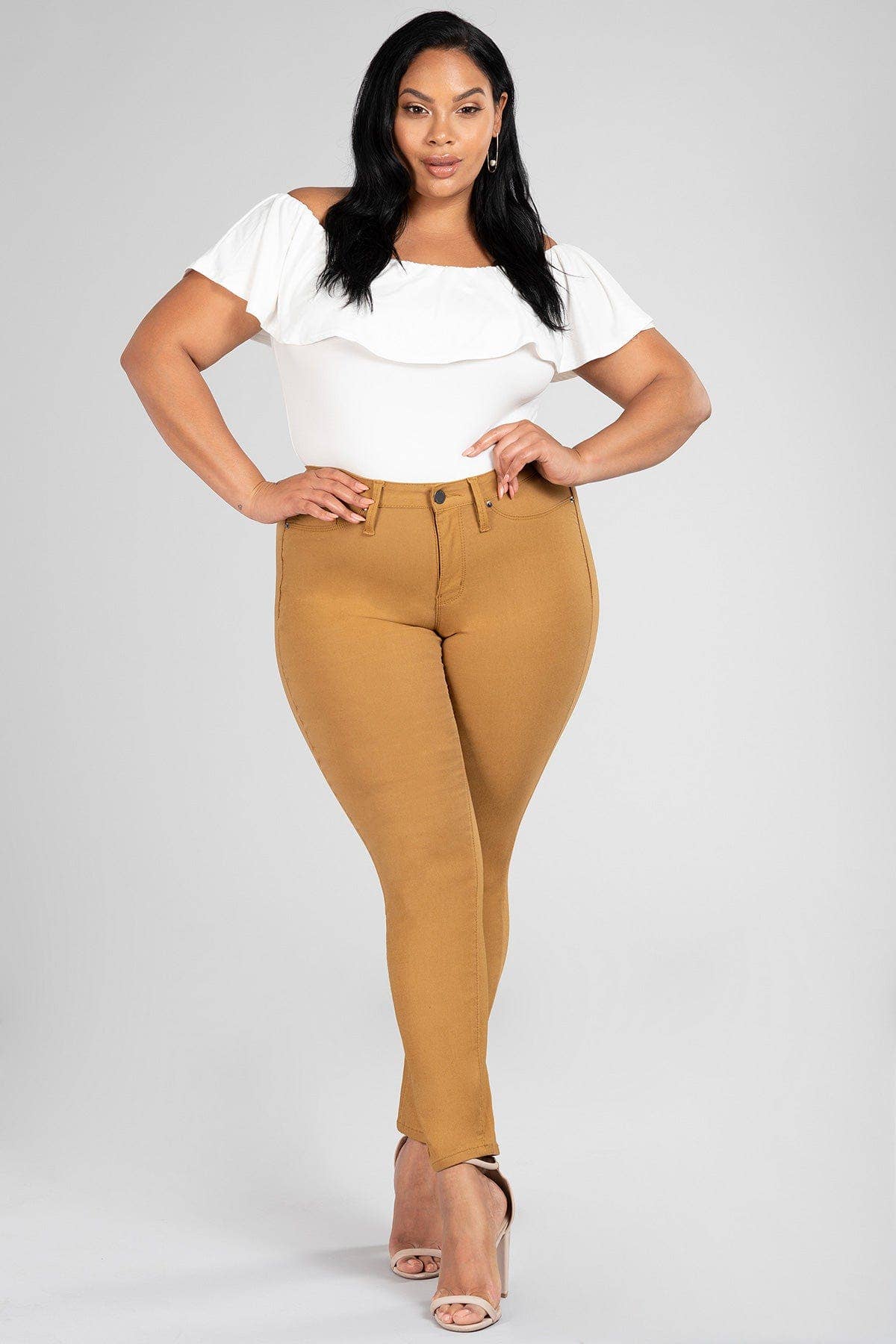 Junior Plus Size Hyperstretch Skinny Jean / JET SET