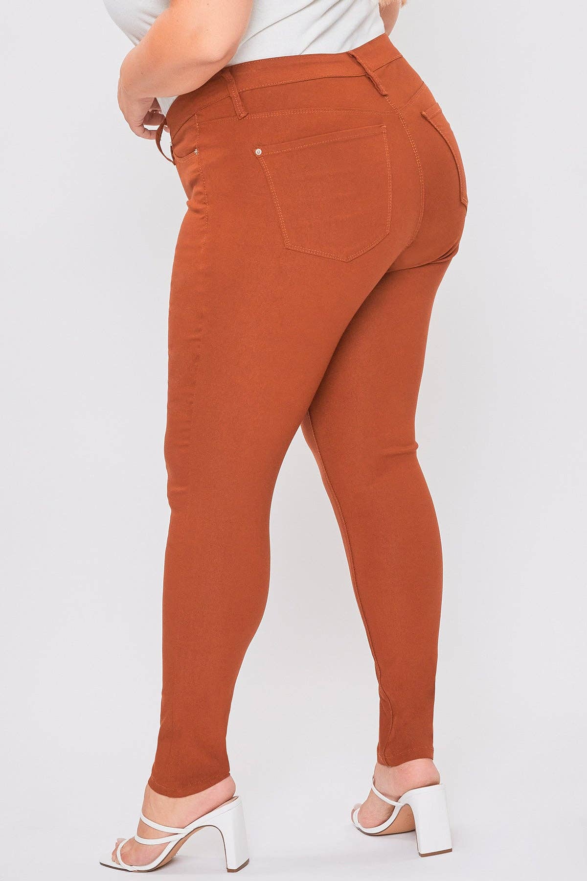 Junior Plus Size Hyperstretch Skinny Jean / JET SET