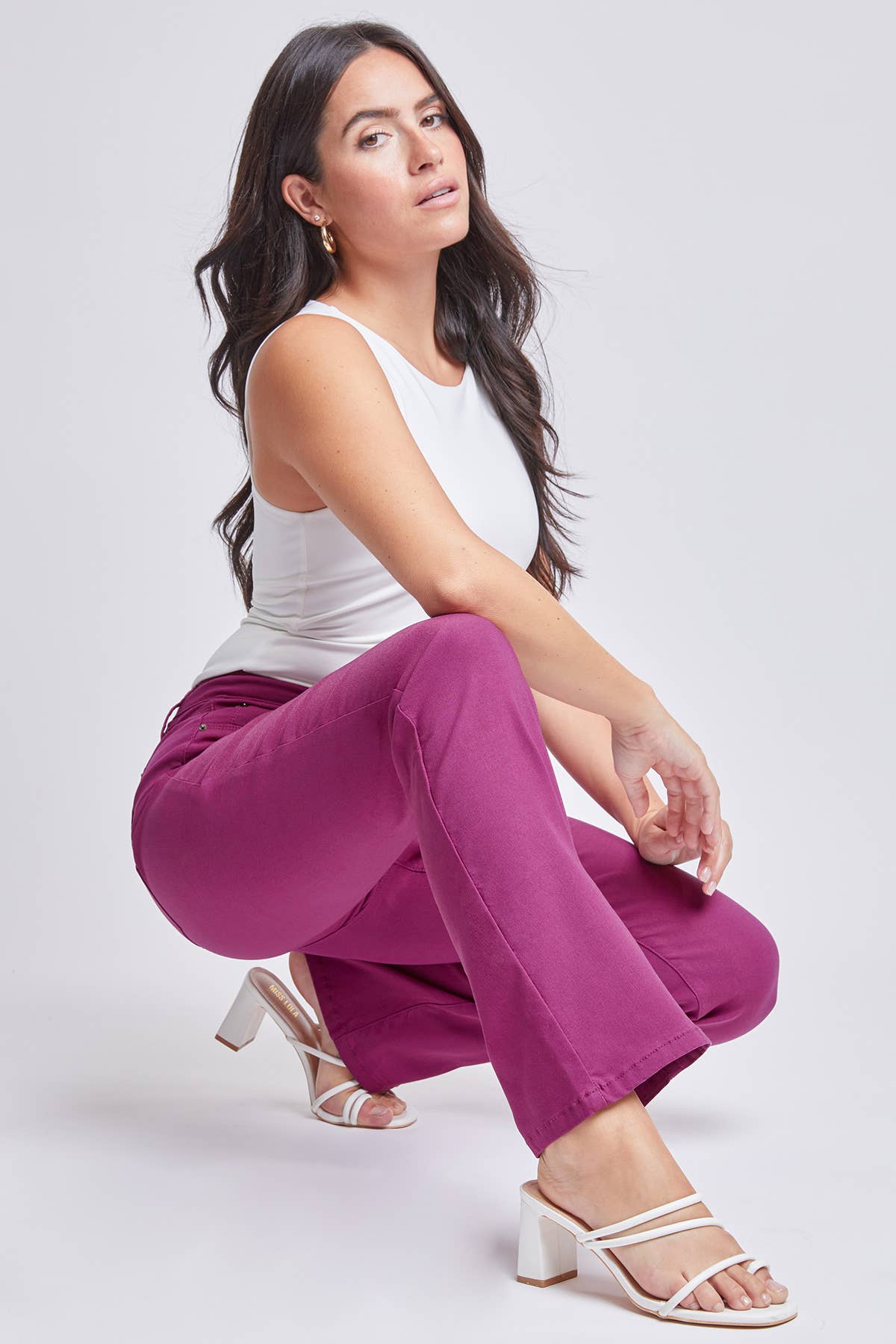 Missy Hyper Stretch Bootcut / Dark Ruby