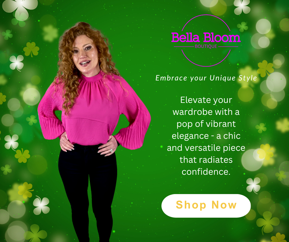 Solid Woven Top / FUCHSIA