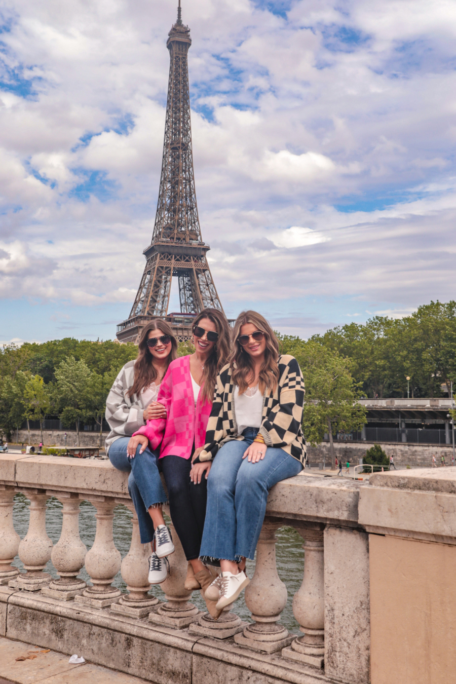 Check You Later Oversized Cardigan - Tan/Black