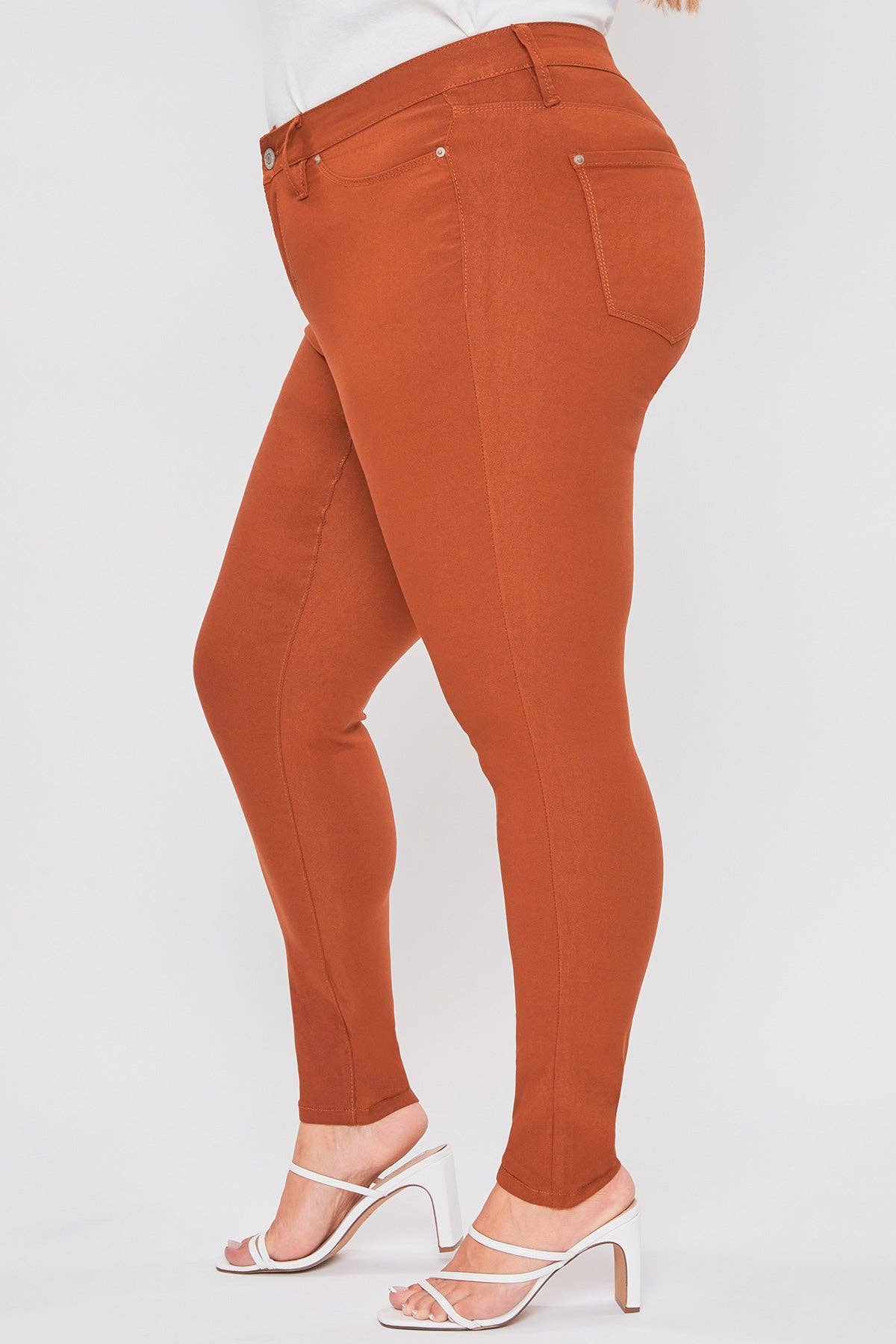 Junior Plus Size Hyperstretch Skinny Jean / JET SET