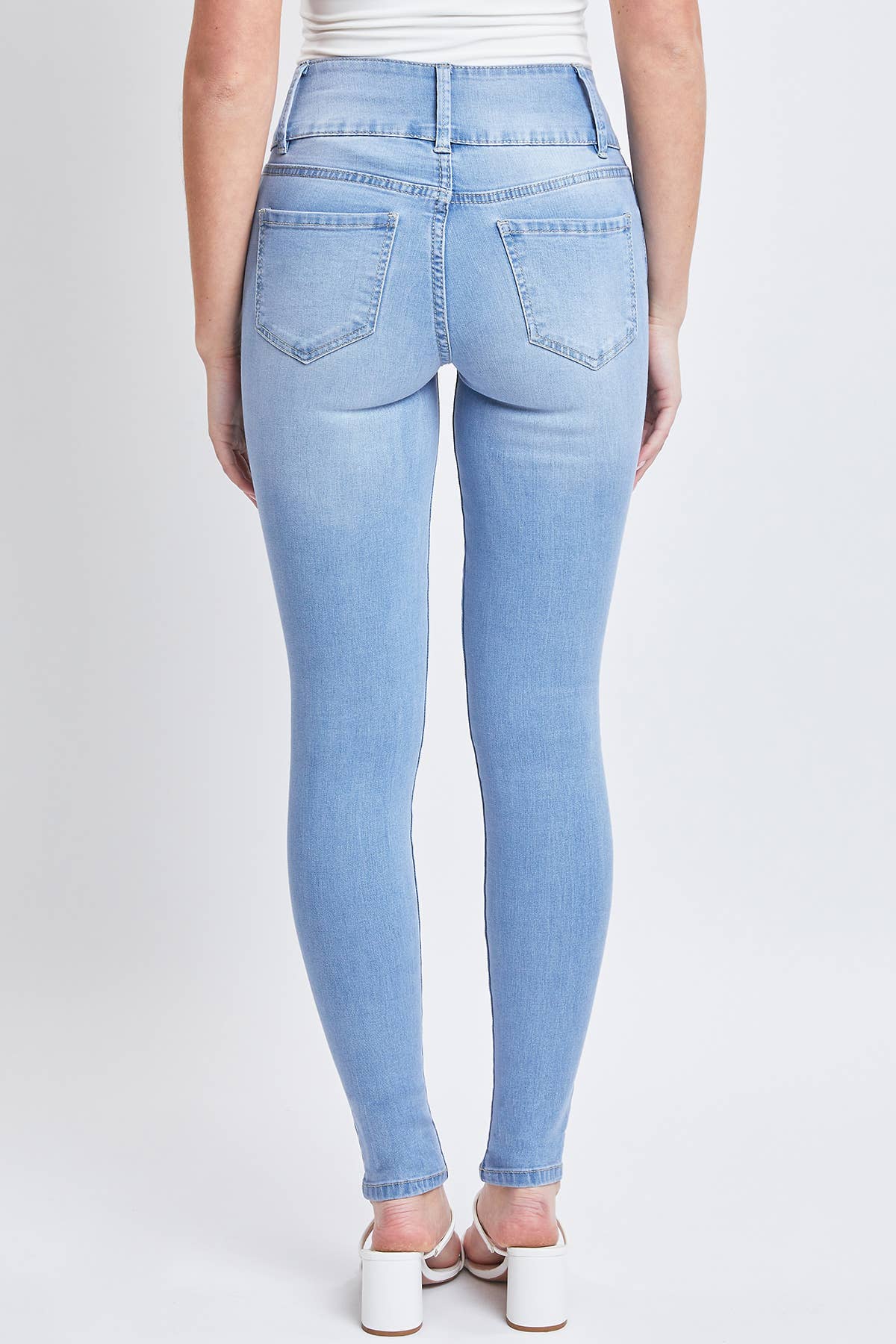 Junior 3 Button High-Rise Skinny Jeans / NWBLE S02