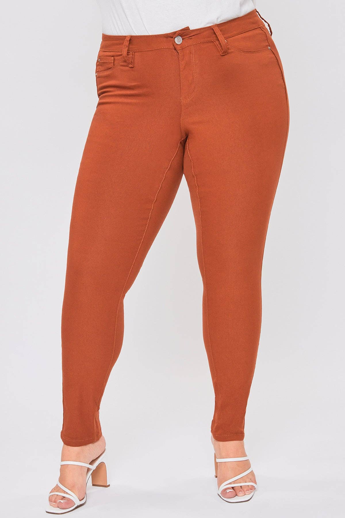 Junior Plus Size Hyperstretch Skinny Jean / JET SET