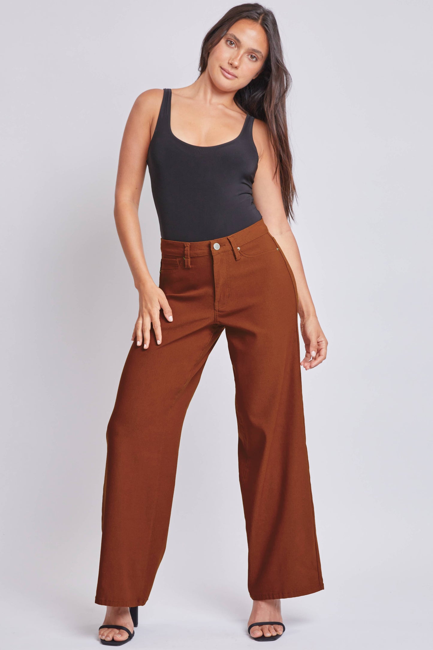 Junior Hyperstretch High Rise Wide Leg / COPPER